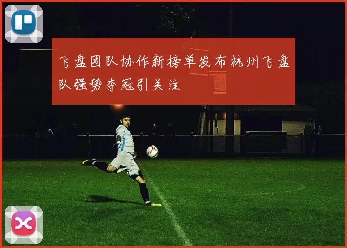 飞盘团队协作新榜单发布杭州飞盘队强势夺冠引关注